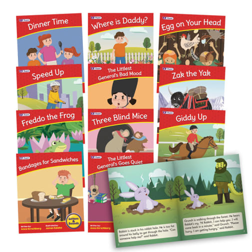 Decodable Readers: Letters & Sounds Phase 6 Set 2 Fiction