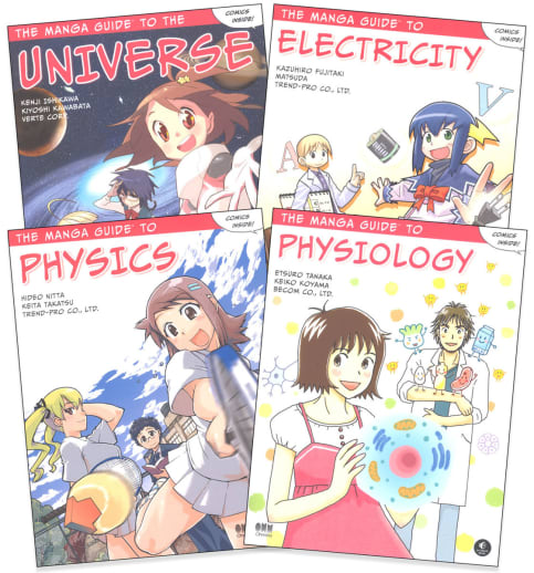 Manga Science Guides Set