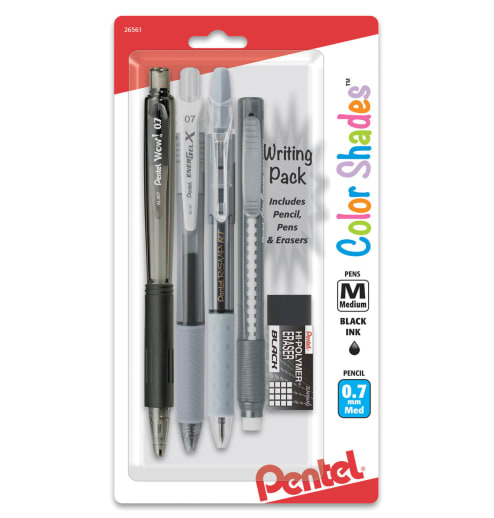Color Shades Writing Packs - Black