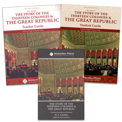 Story of the Thirteen Colonies & the Great Republic Set