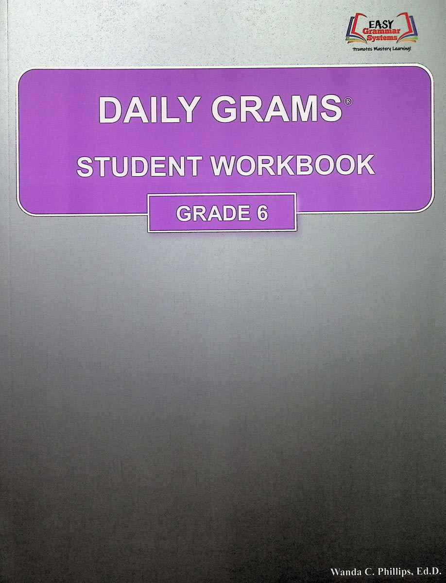 Daily Grams Grade 6 Workbook (no answers)