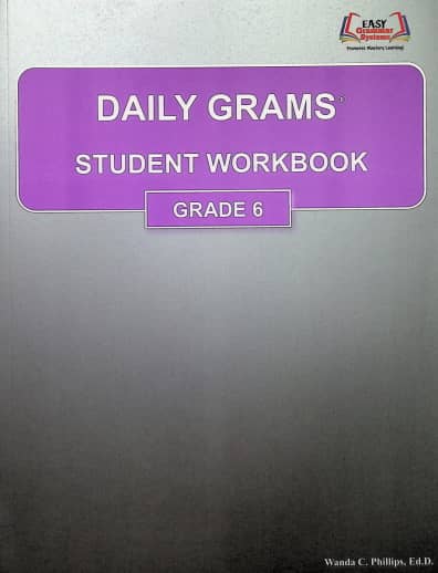 Daily Grams Grade 6 Workbook (no answers)