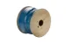 Cat6 Shielded Ethernet Cable, 1000&#039; Spool, 550MHZ STP, Blue