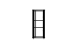 45U LINIER® Server Cabinet - No Doors/No Side Panels- 24in Depth