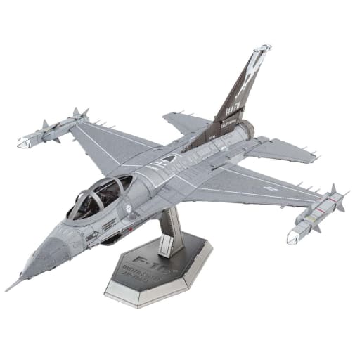 Lockheed Martin F-16 Fighting Falcon United States Air Force (Metal Earth 3D Laser Cut Model)
