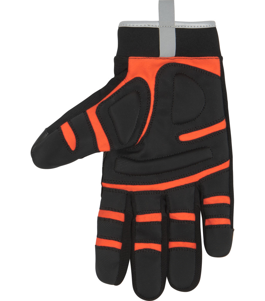 KincoPro&trade; Hi-Vis Synthetic with Impact Protection & Pull-Strap, Black, large image number 1