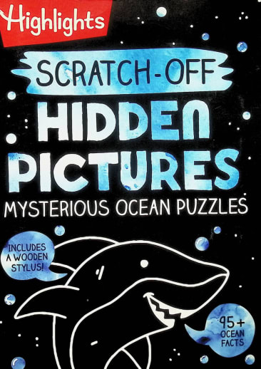 Highlights Scratch-Off Hidden Pictures Mysterious Ocean Puzzles