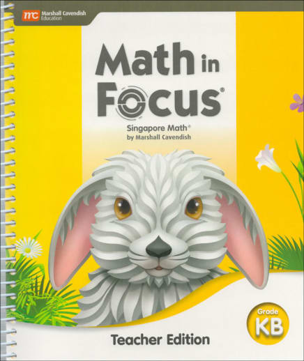 Math in Focus 2020 Teacher Edition Volume B Grade K