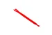 Velcro One-Wrap Straps, 3/4in x 8in, Qty 25, Red