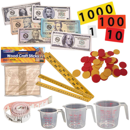 Math in Focus 2020 Grade 2 Add-On Manipulative Kit