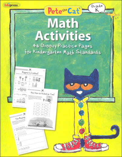 Pete the Cat Math Workbook: Kindergarten