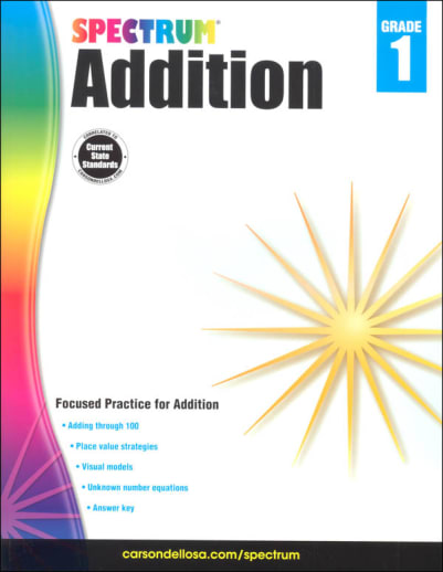 Spectrum Addition - Grade 1 (Spectrum Early Learning)