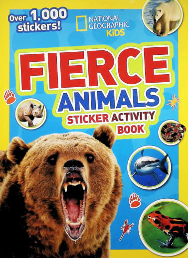 Fierce Animals Sticker Activity Book (National Geographic Kids)