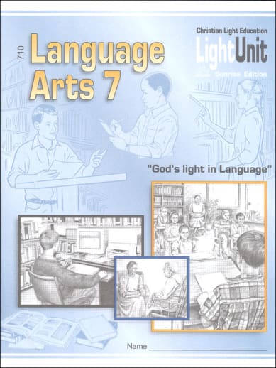 Language Arts LightUnit 710 Sunrise Edition