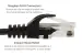 Cat5e Ethernet Patch Cable, Snagless, UTP, 0.5 ft, Black