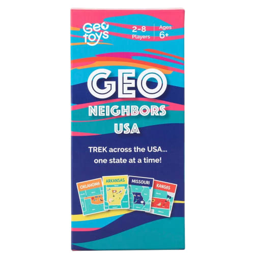 Geo Neighbors USA Card Game