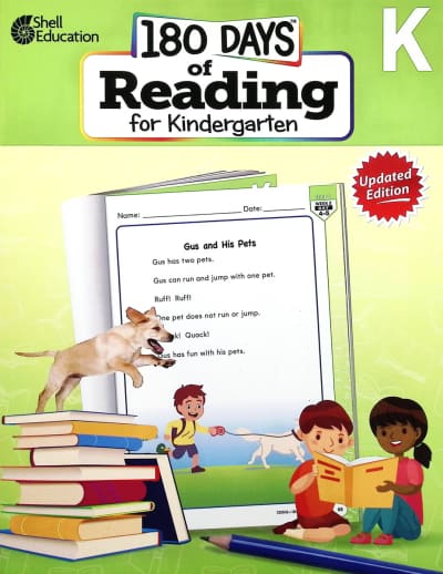 180 Days of Reading for Kindergarten (2nd Edition)