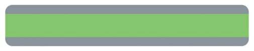 Double Wide Sentence Strip Reading Guide - Light Green