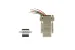 DB9 Male to RJ45 Female Modular Adapter