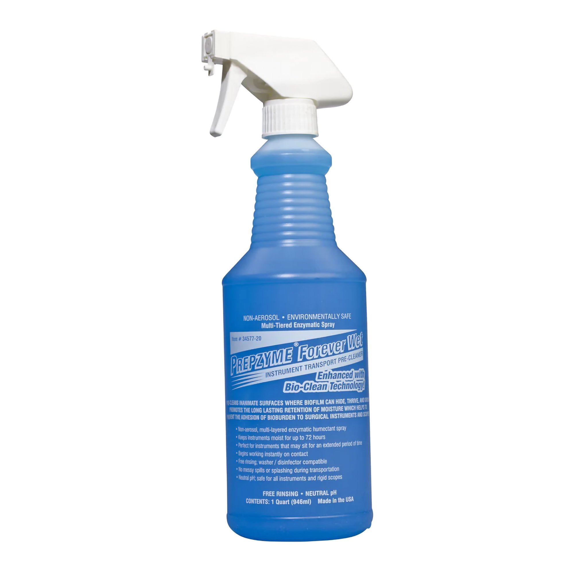 Prepzyme Forever Wet Enzymatic Instrument Detergent / Presoak MK 954021