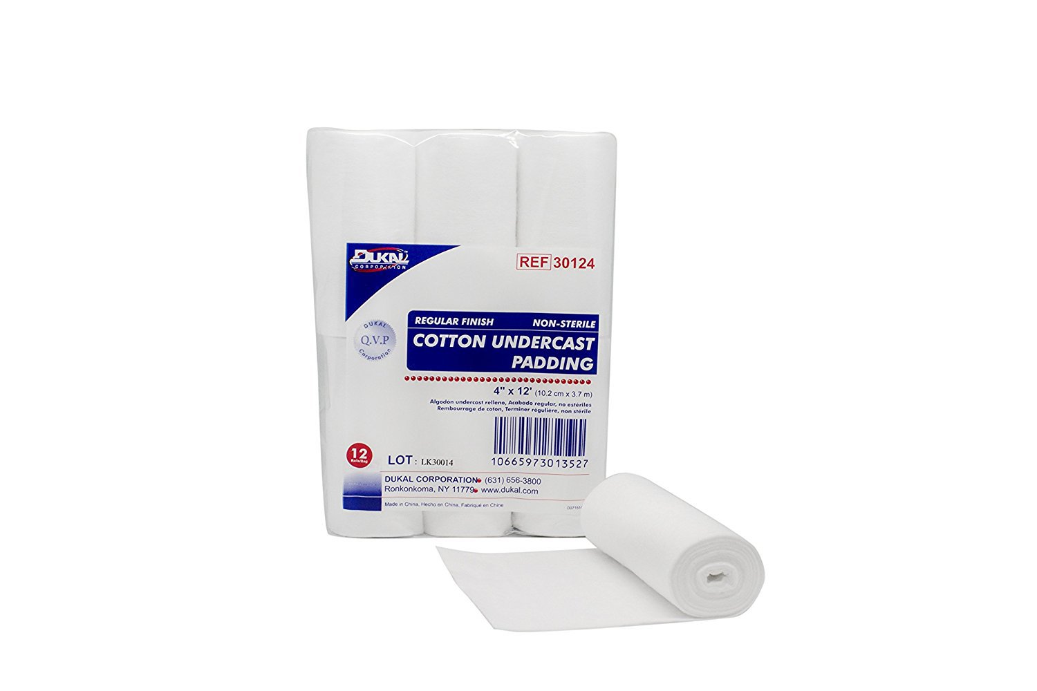 Cast Padding Undercast Dukal 4 Inch X 4 Yard Cotton NonSterile MK 958832