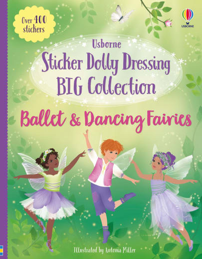 Sticker Dolly Dressing - Big Collection Ballet and Dancing Fairies