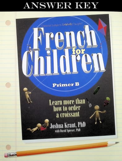 French for Children Primer B Answer Key