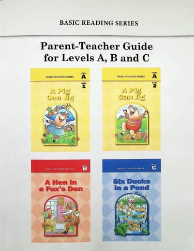 Basic Reading Series: Parent-Teacher Guide for Levels A, B and C