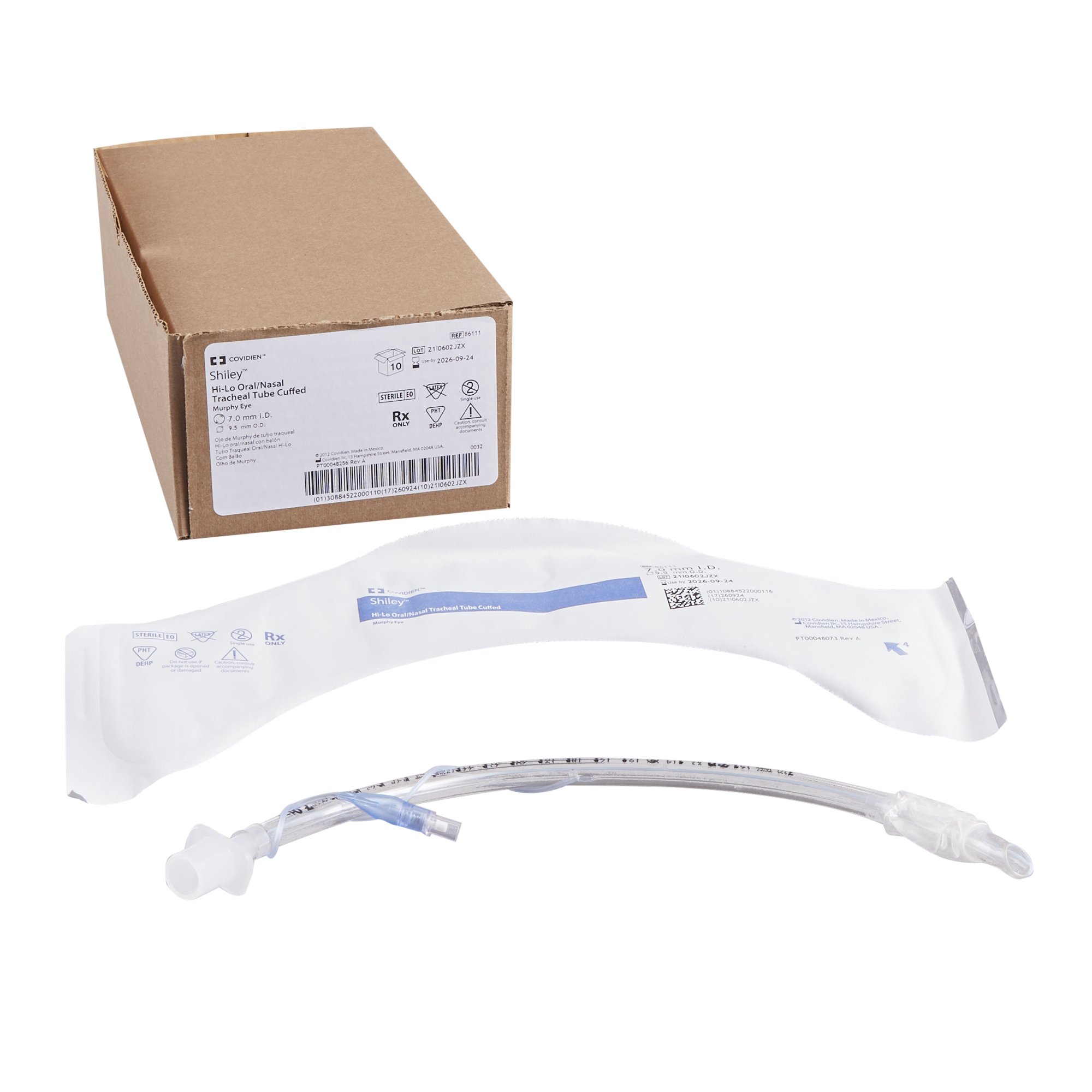 Shiley Hi-Lo Endotracheal Tube, Cuffed, 7.0 mm MK 232268