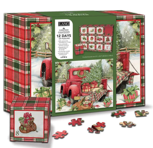 Santa's Truck Countdown Calendar Puzzle (500 piece)