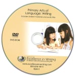Primary Arts of Language Writing Student