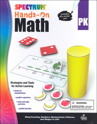 Spectrum Hands-On Math: Grade PK