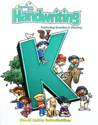 A Reason for Handwriting Pre-K Letter Introduction Student Workbook