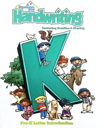 A Reason for Handwriting Pre-K Letter Introduction Student Workbook