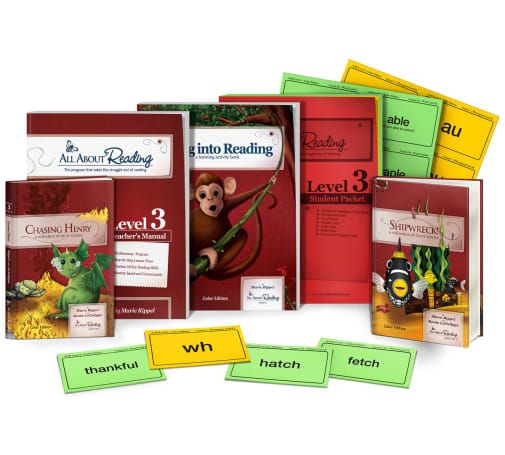 All About Reading Level 3 Materials Color Edition