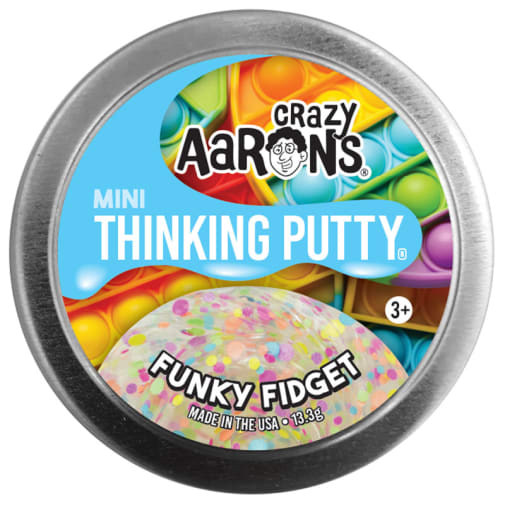 Crazy Aaron's Funky Fidget Thinking Putty 2" Mini Tin