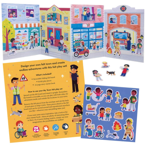 My Town (Felt Worlds) Play Set