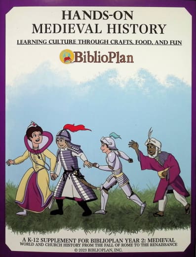 BiblioPlan Hands-On Medieval History (Craft Book)