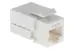 Cat6 RJ45 110 Type Keystone Jack, White