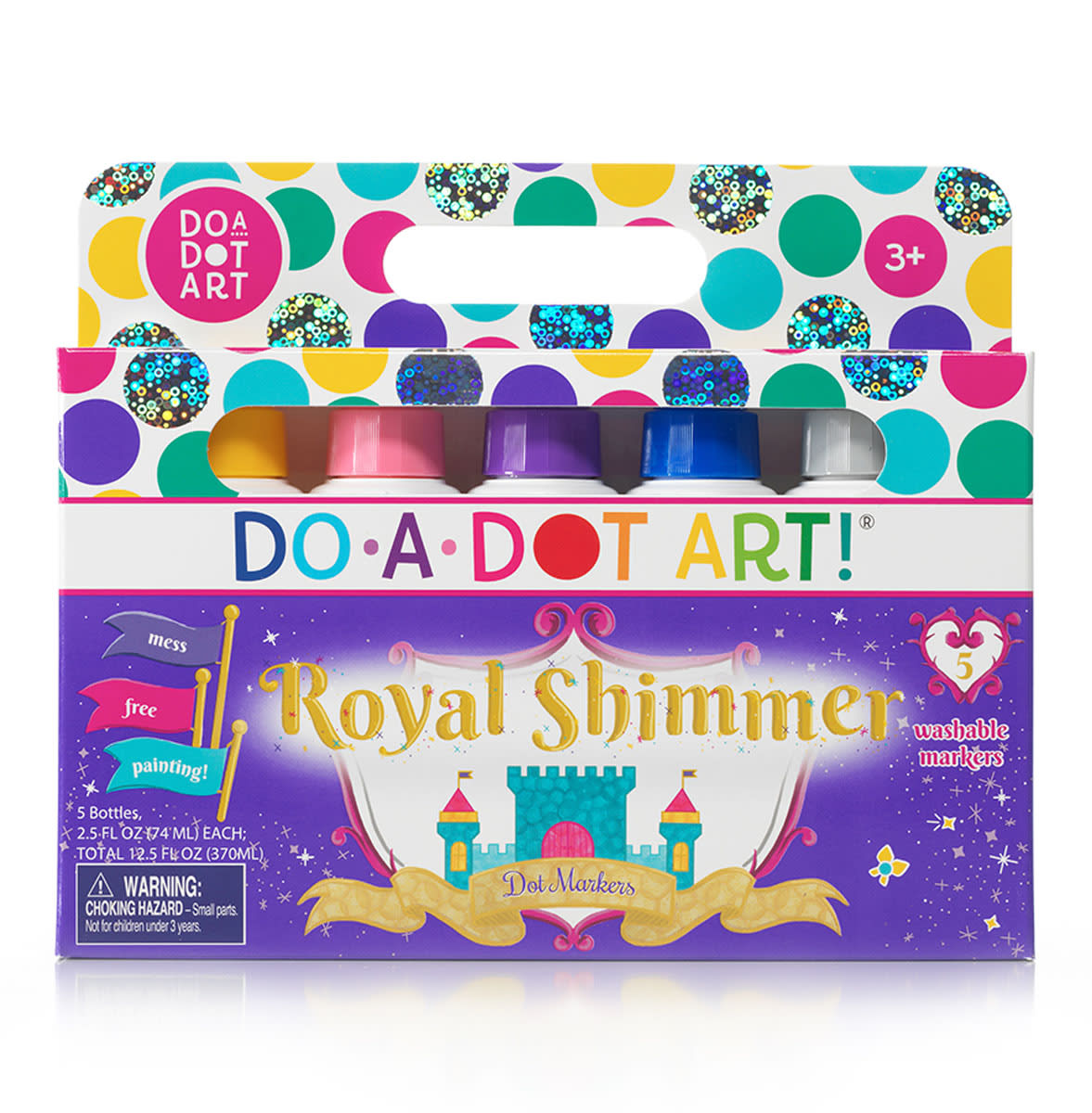 Royal Shimmer 5-Pack Washable Marker Set