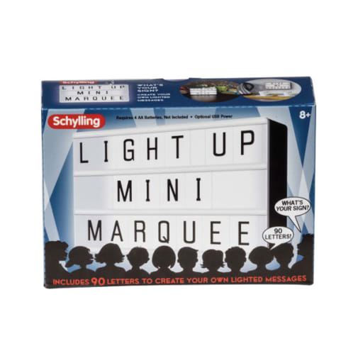Light-Up Mini Marquee