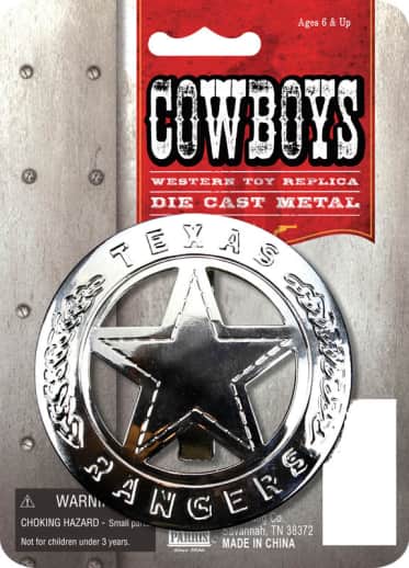 Parris Texas Ranger Badge