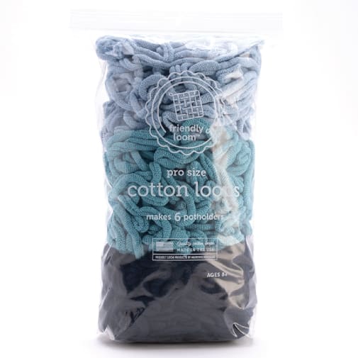 Friendly Loom Potholder Cotton Loops - Atlantic (PRO Size)