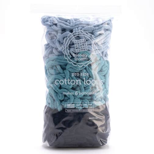 Friendly Loom Potholder Cotton Loops - Atlantic (PRO Size)