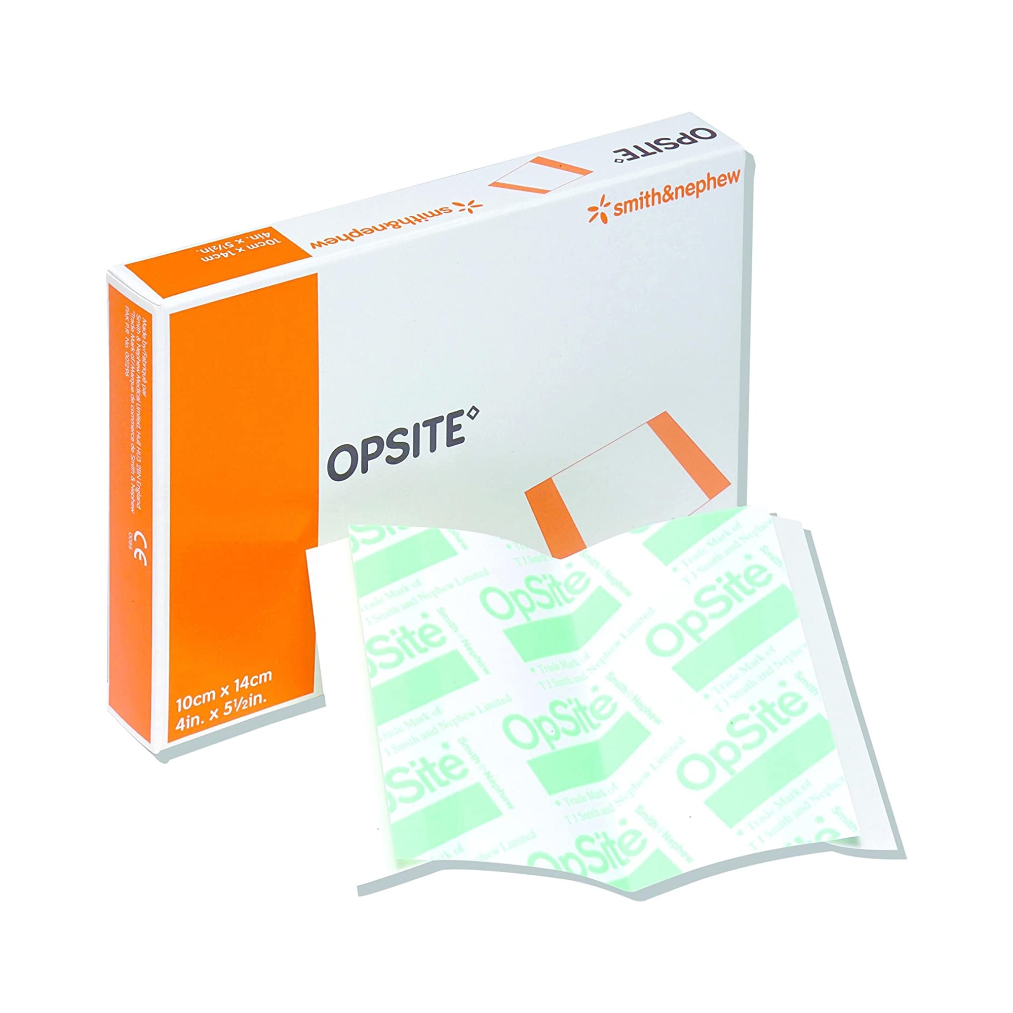 OpSite Transparent Film Dressing, 5 x 4 Inch MK 151196