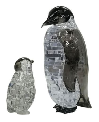 3D Crystal Puzzle - Penguin & Baby
