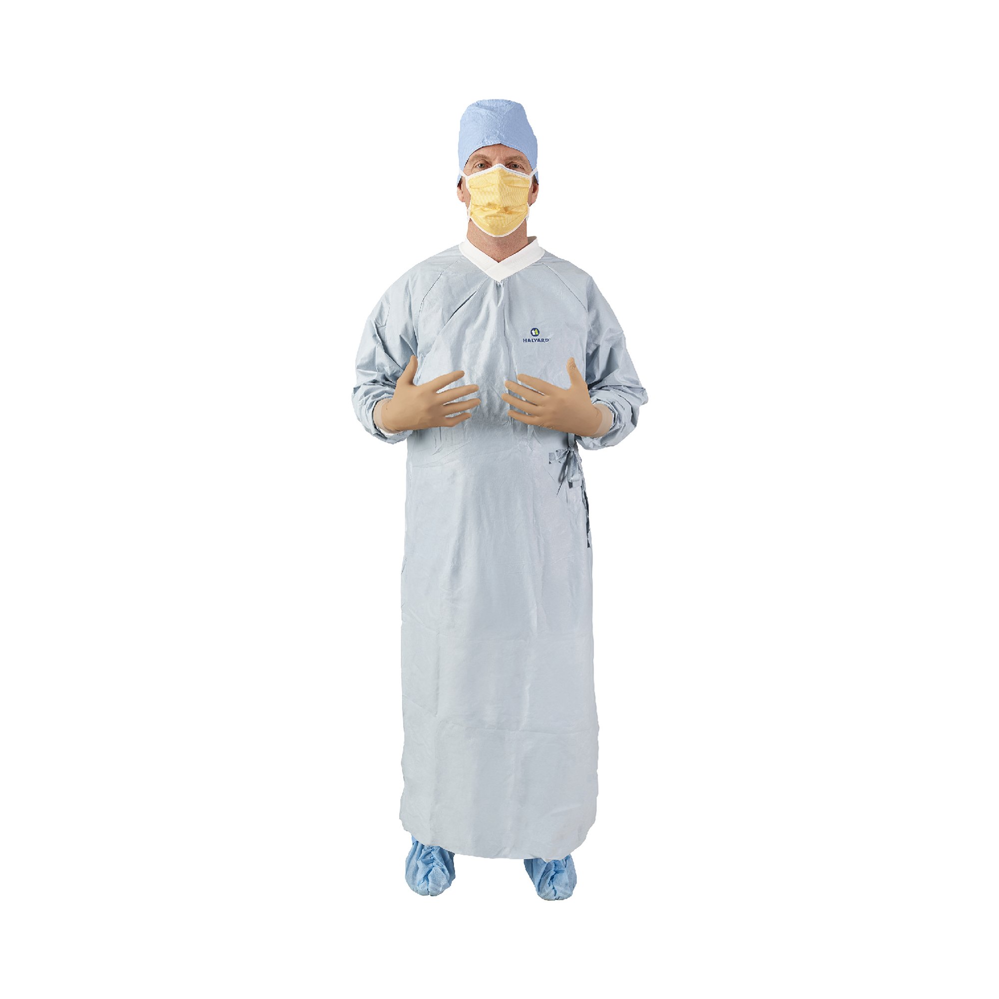 Aero Chrome Surgical Gown with Towel, Large MK 1059355