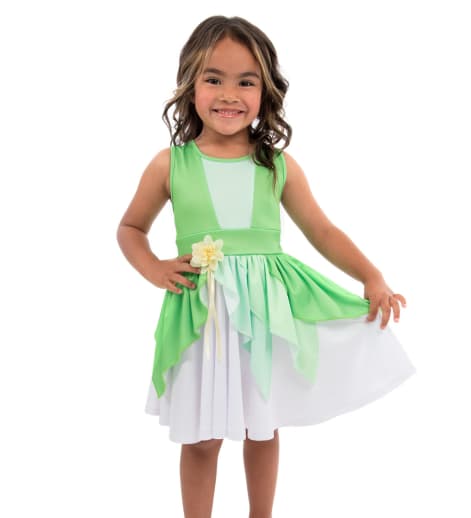 Little Adventures Lily Pad Twirl Dress, Size 12