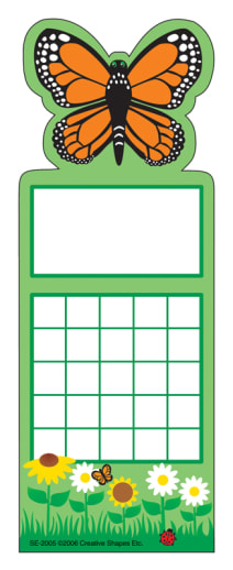 Butterfly Personal Incentive Charts
