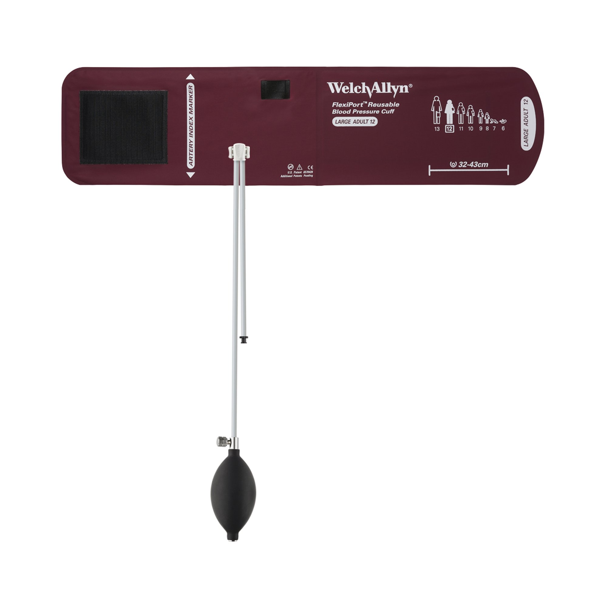 Flexiport Cuff, Two-Tube Bladder Inflation System MK 651788